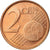 Netherlands, 2 Euro Cent, 2001, EF(40-45), Copper Plated Steel, KM:235