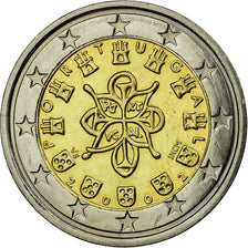 Portugal, 2 Euro, 2002, EF(40-45), Bi-Metallic, KM:747