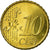 Portugal, 10 Euro Cent, 2002, EBC, Latón, KM:743