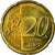 Cyprus, 20 Euro Cent, 2008, EF(40-45), Brass, KM:82