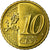 Estonia, 10 Euro Cent, 2011, AU(55-58), Brass, KM:64