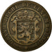 Moneta, Lussemburgo, William III, 10 Centimes, 1870, Utrecht, MB+, Bronzo