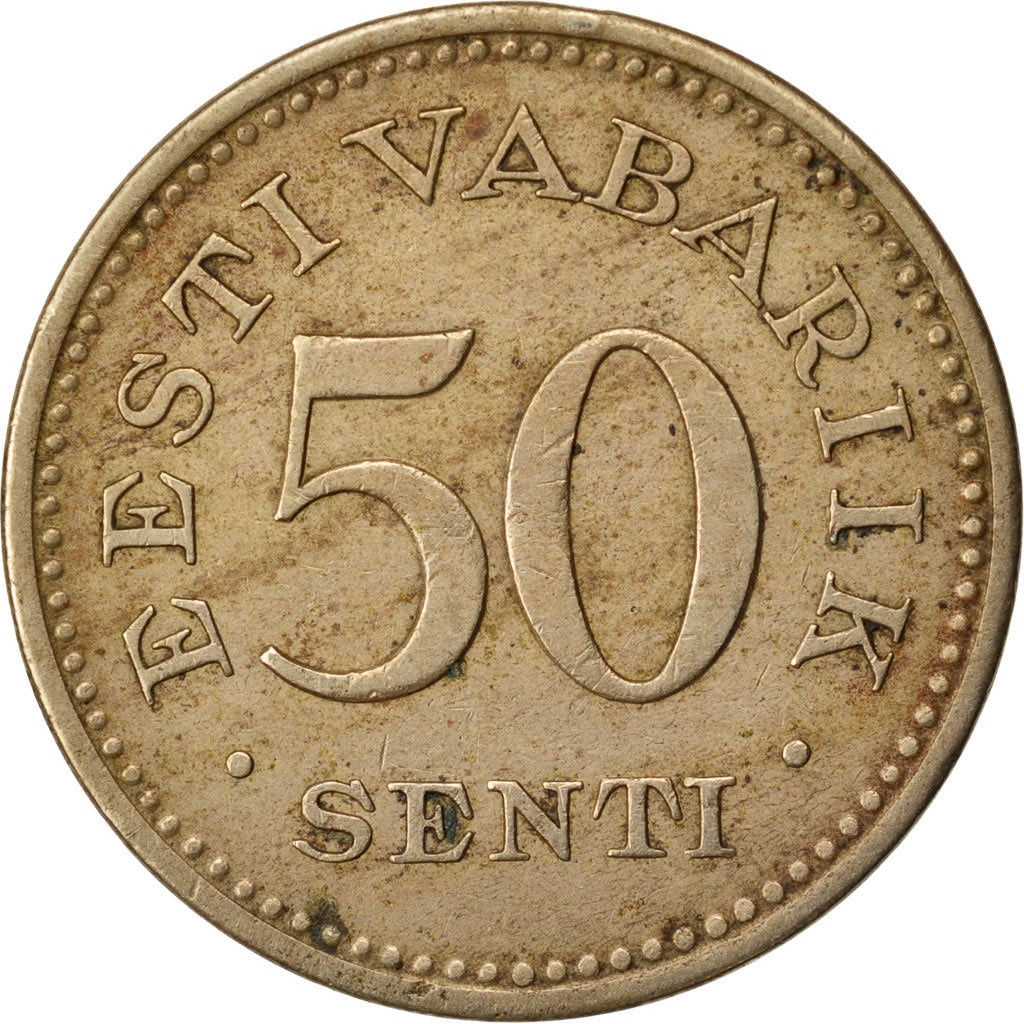 Estonie, République, 50 Senti