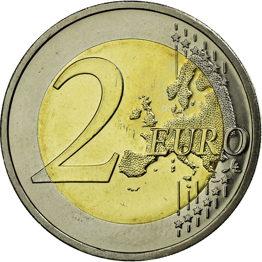 Latvia, 2 Euro, 2014, AU(55-58), Bi-Metallic, KM:157