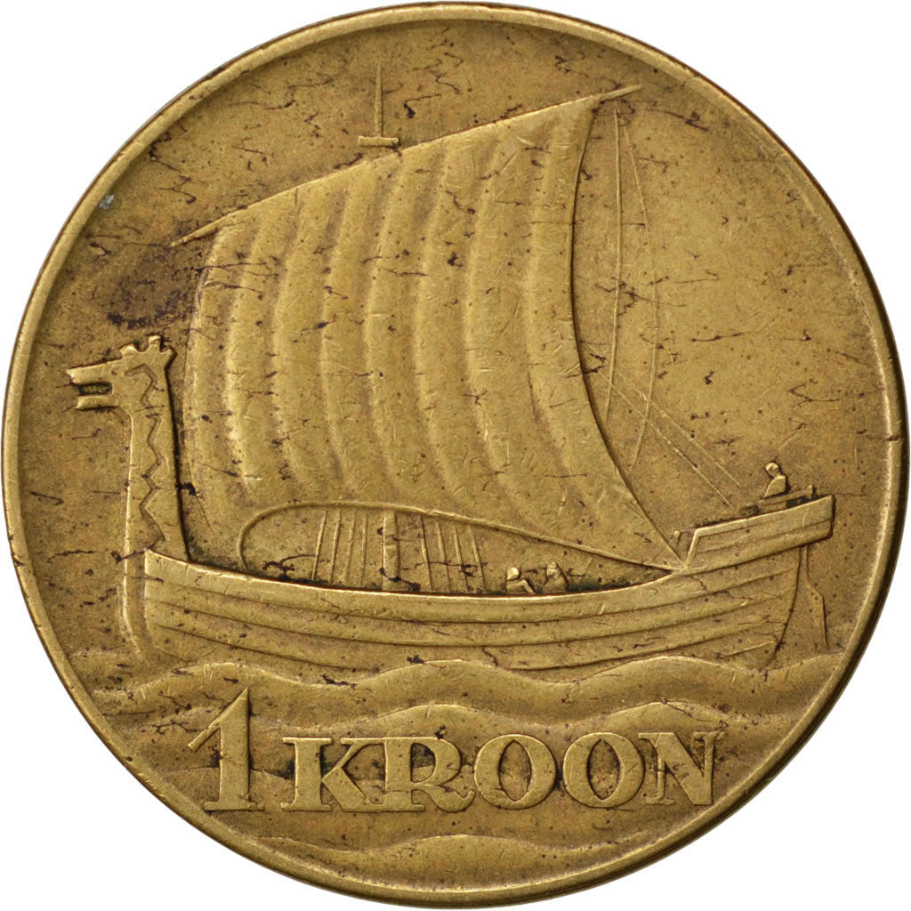 ESTONIA, Kroon, 1934, KM #16, EF(40-45), Aluminum-Bronze, 25, 5.96
