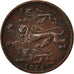 ESTONIA, 2 Senti, 1934, KM #15, AU(55-58), Bronze, 19, 3.37