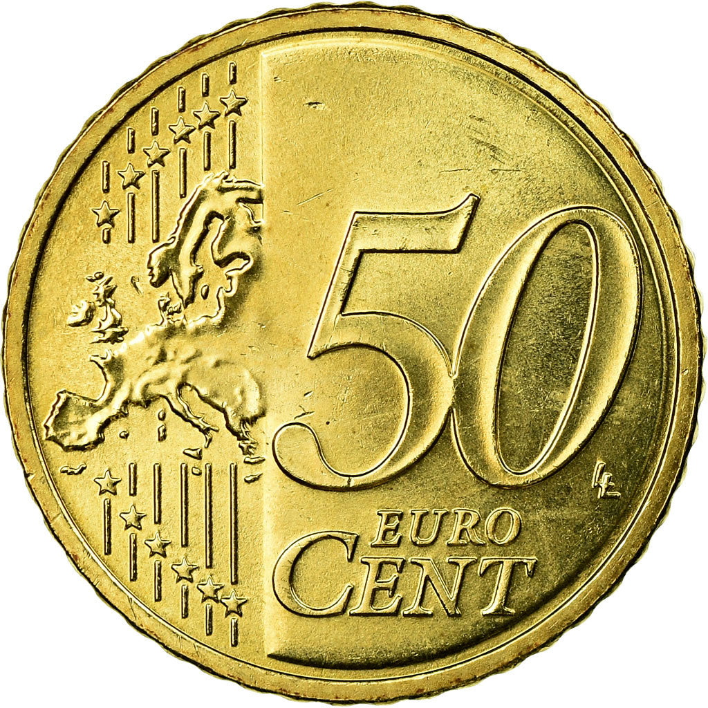Lituania, 50 Euro Cent, 2015, SPL-, Ottone, KM:210