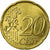 GERMANIA - REPUBBLICA FEDERALE, 20 Euro Cent, 2002, BB, Ottone, KM:211