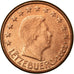 Luxemburgo, Euro Cent, 2002, VF(20-25), Aço Cromado a Cobre, KM:75