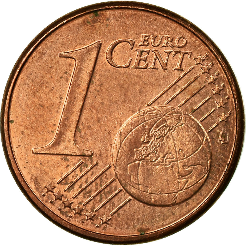 Luxembourg, Euro Cent, 2002, TB, Copper Plated Steel, KM:75