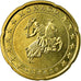 Monaco, 20 Euro Cent, 2002, AU(55-58), Brass, Gadoury:MC176, KM:171