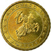 Monaco, 10 Euro Cent, 2002, EF(40-45), Brass, Gadoury:MC175, KM:170