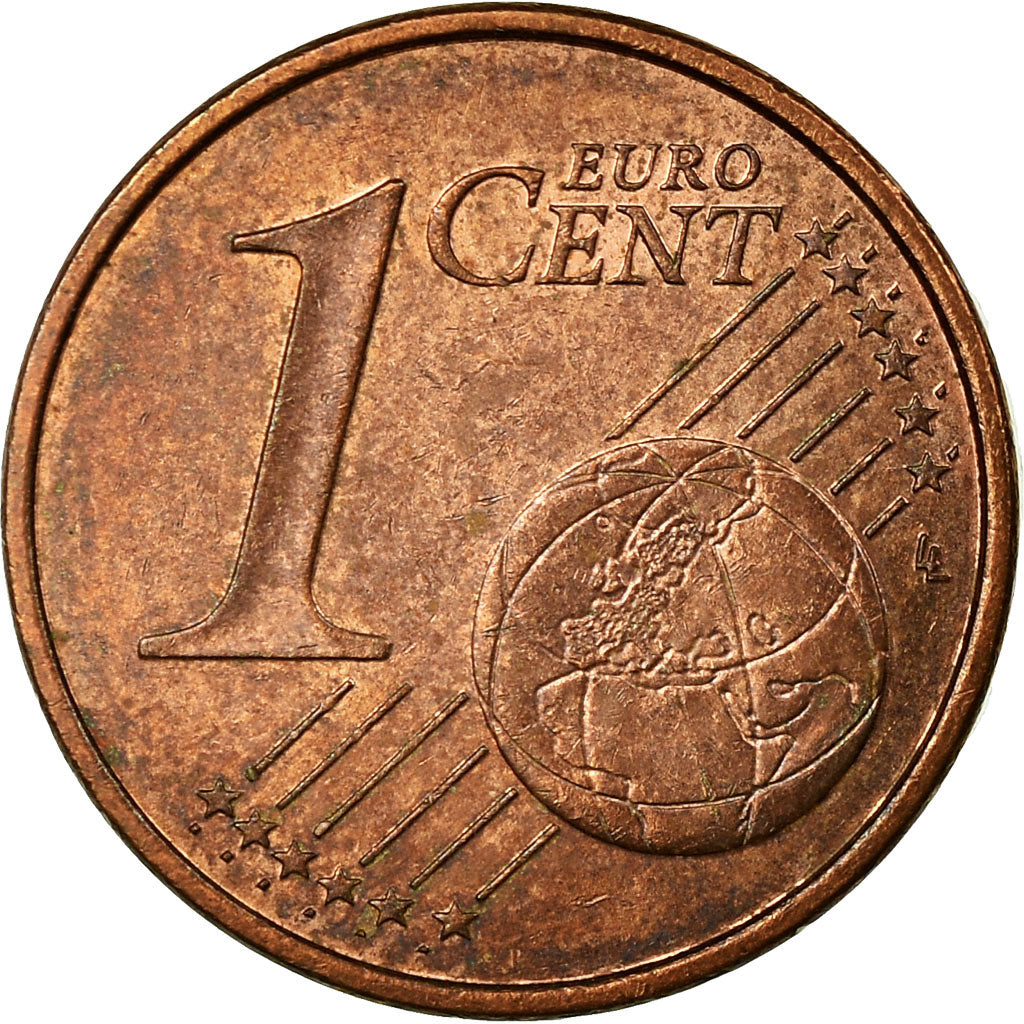 Monaco, Euro Cent, 2001, SS, Copper Plated Steel, Gadoury:MC172, KM:167