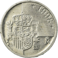 Monnaie, Espagne, Juan Carlos I, Peseta, 1998, TTB+, Aluminium, KM:832