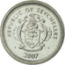Coin, Seychelles, 25 Cents, 2007, Pobjoy Mint, AU(55-58), Nickel Clad Steel