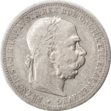 AUSTRIA, Corona, 1896, KM #2804, EF(40-45), Silver, 23, 4.93