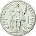 Coin, New Caledonia, Franc, 2011, Paris, AU(55-58), Aluminum, KM:10