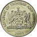 Coin, TRINIDAD & TOBAGO, 50 Cents, 2003, Franklin Mint, AU(55-58)