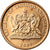 Moneda, TRINIDAD & TOBAGO, Cent, 2007, Franklin Mint, EBC, Bronce, KM:29