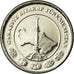 Coin, Turkmanistan, Tenge, 2009, AU(55-58), Nickel plated steel, KM:95
