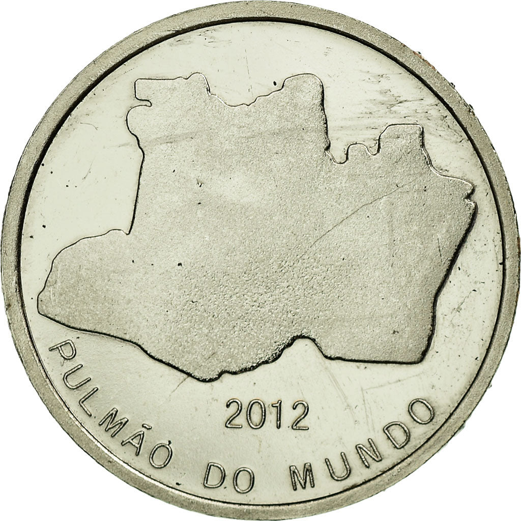 Coin, Brazil, Amazonie Piranha, 80 Reis, 2012, AU(55-58), Copper-nickel