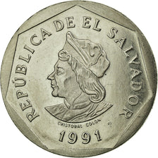 Moneta, El Salvador, Colon, 1991, Vereinigte Deutsche Metall, Germany