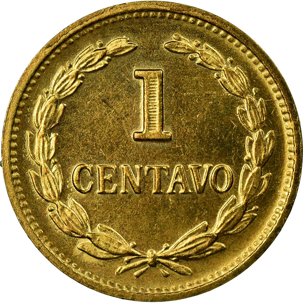 Coin, El Salvador, Centavo, 1989, Vereinigte Deutsche Metall, Germany