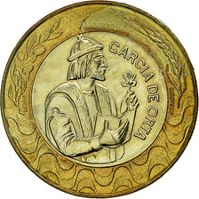 Coin, Portugal, 200 Escudos, 2000, MS(63), Bi-Metallic, KM:655