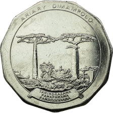 Moneta, Madagascar, 50 Ariary, 2005, Royal Canadian Mint, SPL-, Acciaio