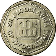 Münze, Jugoslawien, 50 Dinara, 1993, SS, Copper-Nickel-Zinc, KM:158