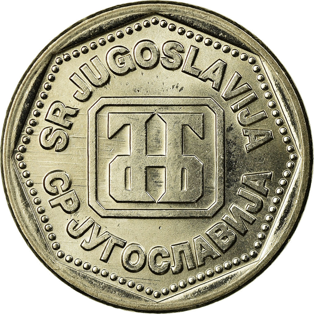 Münze, Jugoslawien, 10 Dinara, 1993, SS, Copper-Nickel-Zinc, KM:157