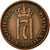 Moneta, Norwegia, Haakon VII, 2 Öre, 1912, EF(40-45), Bronze, KM:371