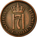 Münze, Norwegen, Haakon VII, 2 Öre, 1912, SS, Bronze, KM:371
