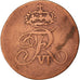 NORWAY, 2 Skilling, 1810, KM #280.2, VF(30-35), Copper, 8.57