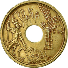 Coin, Spain, Juan Carlos I, Don Quixote, 25 Pesetas, 1996, Madrid, EF(40-45)