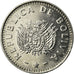 Coin, Bolivia, 10 Centavos, 1991, AU(55-58), Stainless Steel, KM:202
