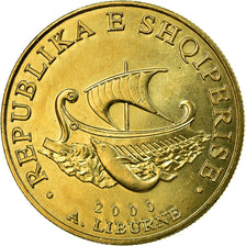 Moneta, Albania, 20 Leke, 2000, Rome, SPL-, Alluminio-bronzo, KM:78
