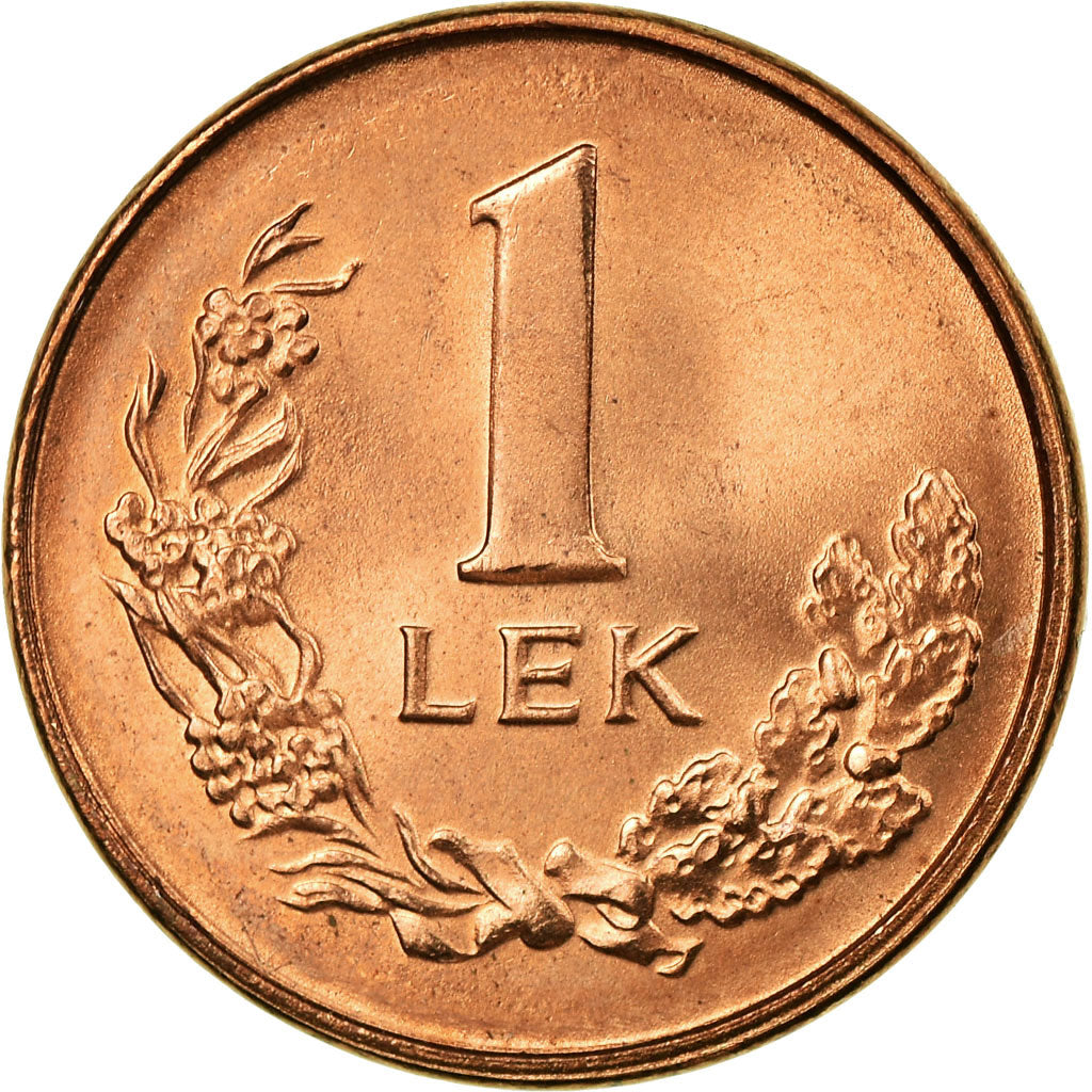 Coin, Albania, Lek, 1996, Rome, EF(40-45), Bronze, KM:75
