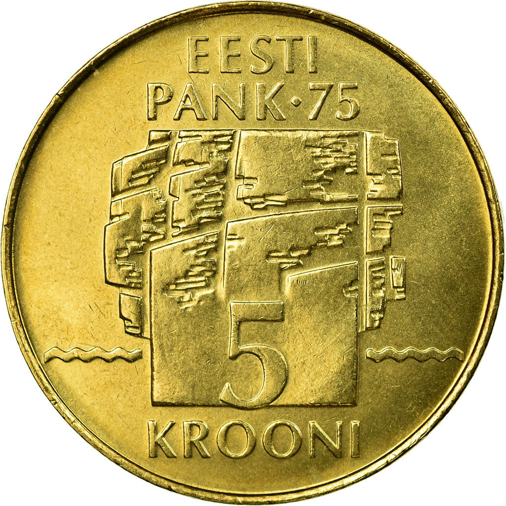 Coin, Estonia, 5 Krooni, 1994, EF(40-45), Aluminum-Bronze, KM:30