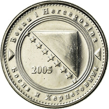 Munten, Bosnië - Herzegovina, 5 Feninga, 2005, British Royal Mint, ZF, Nickel