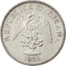 MEXICO, 10 Centavos, 1898, Mexico City, KM #404.2, AU(55-58), Silver, 2.66