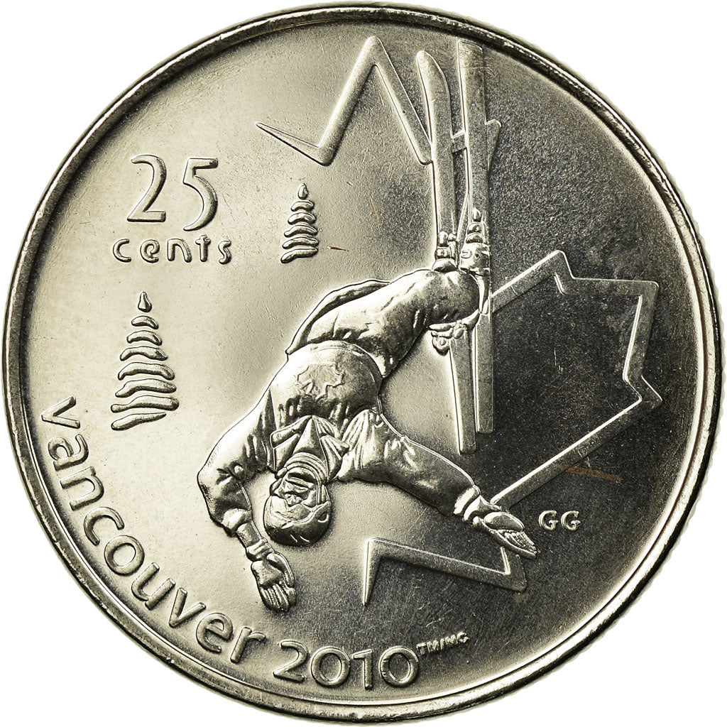 Monnaie, Canada, Elizabeth II, 25 Cents, 2008, Royal Canadian Mint, SPL, Nickel