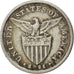 PHILIPPINES, 20 Centavos, 1921, KM #170, AU(50-53), Silver, 3.86