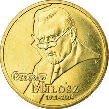 Munten, Polen, Czeslaw Milosz, 2 Zlote, 2011, Warsaw, ZF, Tin, KM:785