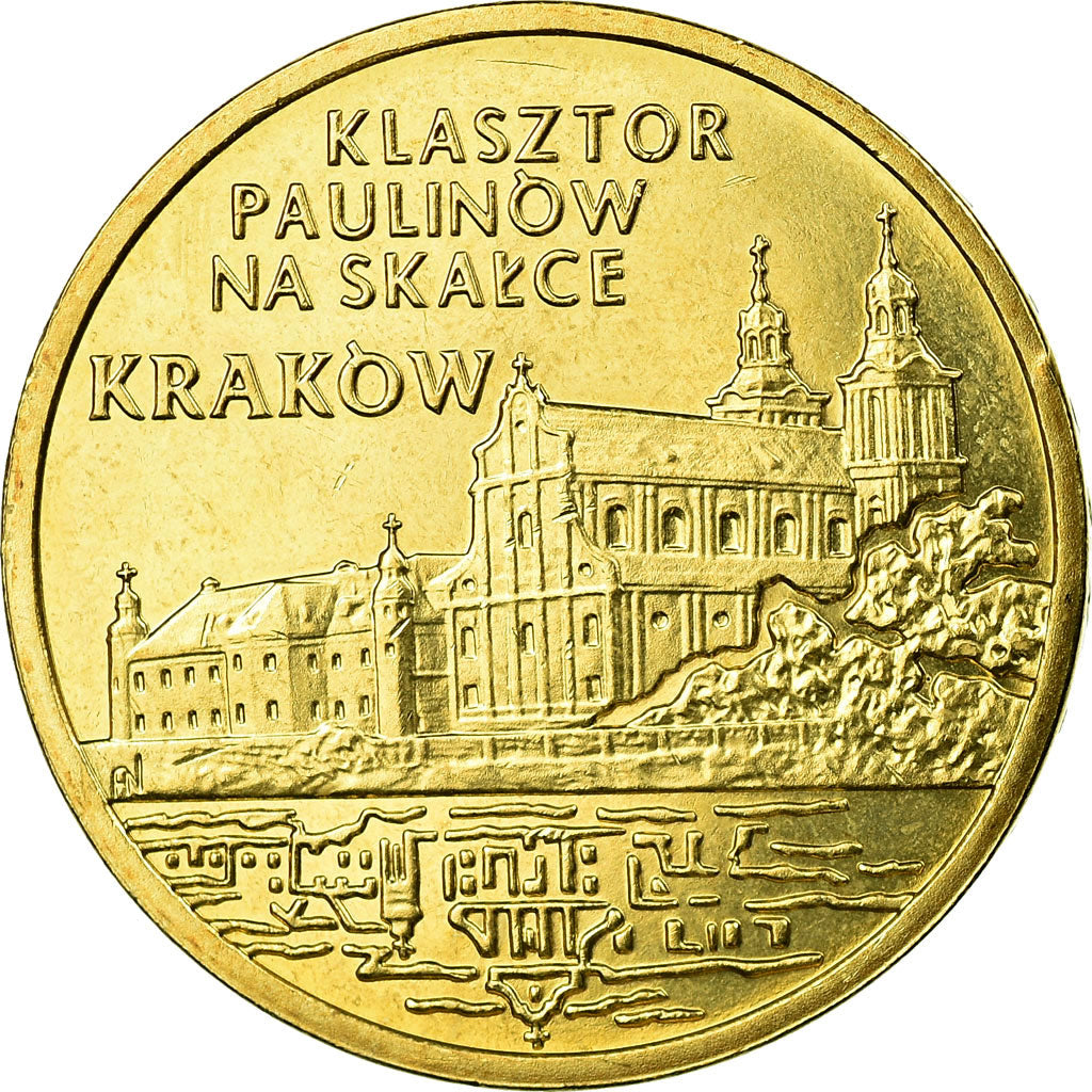 Coin, Poland, Krakow, 2 Zlote, 2011, Warsaw, EF(40-45), Brass, KM:805