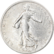Coin, France, Semeuse, 2 Francs, 1913, Paris, EF(40-45), Silver, KM:845.1