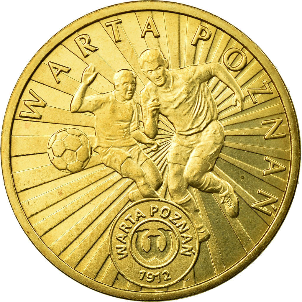 Coin, Poland, Polish Football Clubs - Warta Poznan, 2 Zlotych, 2013, Warsaw