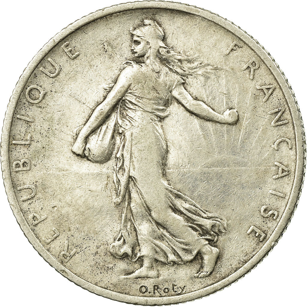 Monnaie, France, Semeuse, 2 Francs, 1910, Paris, TB+, Argent, Gadoury:532