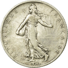 Monnaie, France, Semeuse, 2 Francs, 1910, Paris, TB+, Argent, Gadoury:532