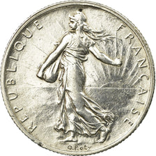 Münze, Frankreich, Semeuse, 2 Francs, 1915, Paris, SS, Silber, KM:845.1